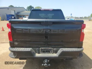 2021 Chevrolet Silverado 1500 RST with VIN 1GCUYEELXMZ422059, listed as a Copart auction lot 49437435 with 27,466 mi miles and Salvage Title. Bid and sale history available at carsss.com. Image 6.