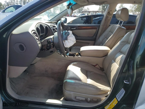 1999 Lexus GS 300 Luxury Perform Sdn with VIN JT8BD68S5X0052674, listed as a Copart auction lot 47116935 with 0 mi miles and Salvage Title. Bid and sale history available at carsss.com. Image 7.