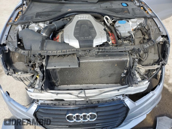 2016 Audi A7 3.0 Prestige with VIN WAU2GAFC4GN096110, listed as a Copart auction lot 42078874 with 89,349 mi miles. Bid and sale history available at carsss.com. Image 11.