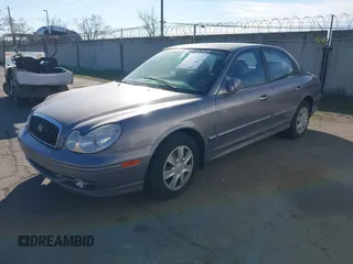 2005 Hyundai Sonata GL with VIN KMHWF25S25A189598, listed as a IAAI auction lot 41702272 with 116,143 mi miles. Bid and sale history available at carsss.com. Image 2.