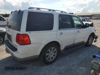 2003 Lincoln Navigator Ultimate with VIN 5LMFU27R73LJ36152, listed as a Copart auction lot 66270904 with 0 mi miles and Salvage Title. Bid and sale history available at carsss.com. Image 3.