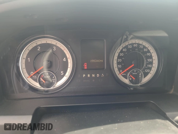 2018 Ram 2500 Tradesman with VIN 3C6UR5HL4JG287673, listed as a Copart auction lot 61835125 with 155,340 mi miles and Clean title. Bid and sale history available at DreamBid. Image 8.