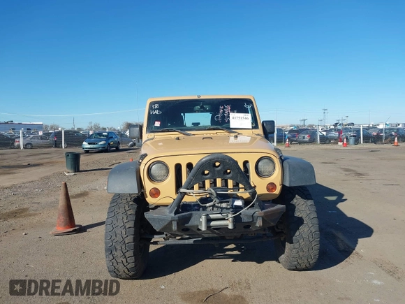 2013 Jeep Wrangler Unlimited Rubicon with VIN 1C4BJWFG3DL632668, listed as a IAAI auction lot 41751546 with 153,149 mi miles. Bid and sale history available at carsss.com. Image 11.