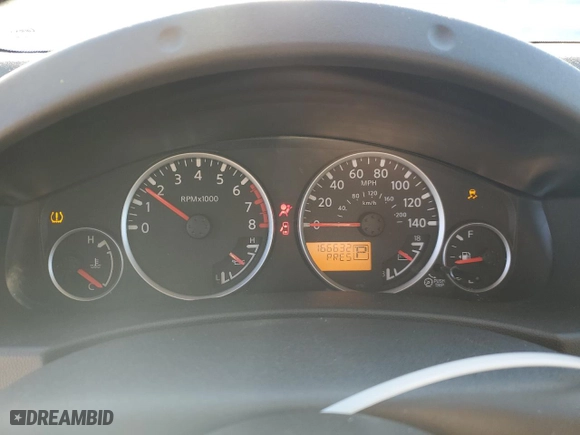 2012 Nissan Pathfinder LE with VIN 5N1AR1NN3CC601552, listed as a Copart auction lot 83875034 with 166,632 mi miles and Salvage Title. Bid and sale history available at carsss.com. Image 9.