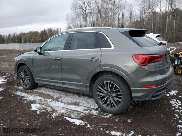 2023 Audi Q3 Technik with VIN WA1FECF35P1112578, listed as a Copart auction lot 83089454 with 32,774 mi miles and Salvage Title. Bid and sale history available at carsss.com. Image 2.