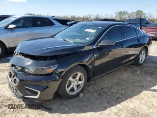 2016 Chevrolet Malibu LS z VIN 1G1ZB5ST8GF271829, wystawiony jako Copart lot #46102385 z przebiegiem Nie podano mil oraz Szkoda całkowita • Salvage title. Historia ofert i sprzedaży dostępna na DreamBid. Obrazek 1.