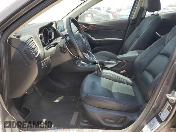 2015 Mazda 3 S Touring with VIN JM1BM1L3XF1230320, listed as a Copart auction lot 63292425 with 125,942 mi miles and Salvage title. Bid and sale history available at DreamBid. Image 7.