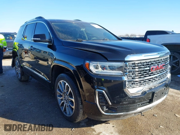 2021 GMC Acadia Denali z VIN 1GKKNXLS1MZ201458, wystawiony jako IAAI lot #41133634 z przebiegiem 46 568 mil mil oraz . Historia ofert i sprzedaży dostępna na DreamBid. Obrazek 1.