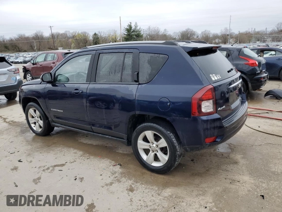 2016 Jeep Compass Sport с VIN 1C4NJDBB2GD671035, выставлен на аукционе Copart как лот 49077905 с пробегом 128 954 миль миль и Списание • Salvage title. История ставок и продаж доступна на DreamBid. Изображение 2.