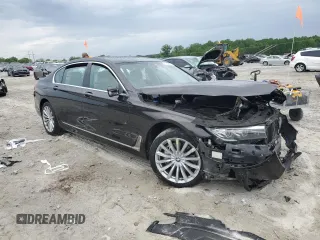 2016 BMW 7 Series 740i z VIN WBA7E2C5XGG547732, wystawiony jako Copart lot #53868025 z przebiegiem 72 838 mil mil oraz Szkoda całkowita • Salvage title. Historia ofert i sprzedaży dostępna na DreamBid. Obrazek 4.