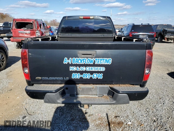 2008 Chevrolet Colorado LS with VIN 1GCCS199288109443, listed as a Copart auction lot 82842294 with 273,705 mi miles and Clean Title. Bid and sale history available at carsss.com. Image 6.