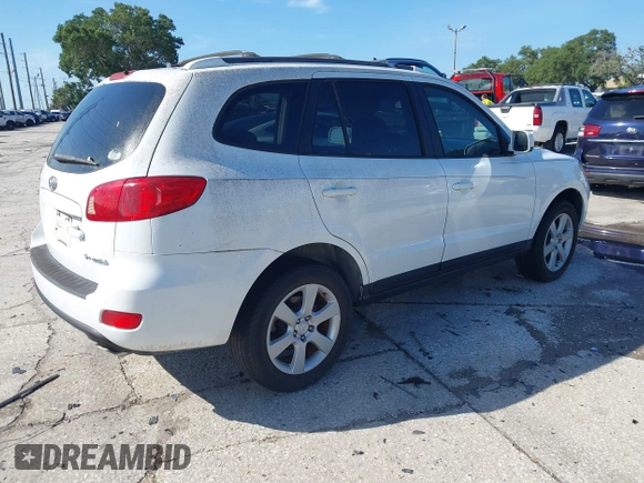 2007 Hyundai Santa Fe SE with VIN 5NMSH13EX7H052857, listed as a IAAI auction lot 42548659 with 136,445 mi miles and . Bid and sale history available at DreamBid. Image 4.