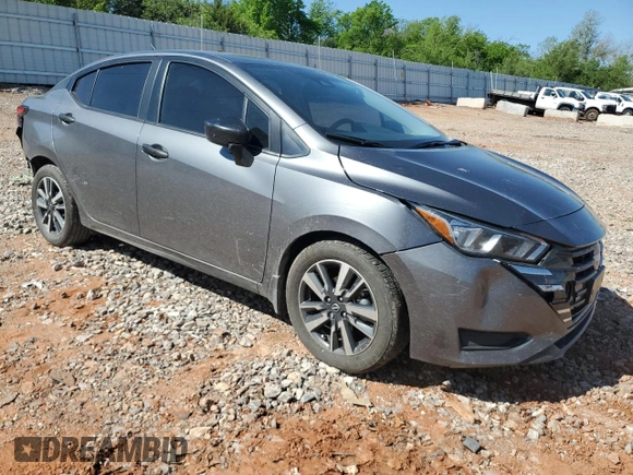 2024 Nissan Versa S with VIN 3N1CN8DV9RL871839, listed as a Copart auction lot 54239005 with 29,470 mi miles and Salvage title. Bid and sale history available at DreamBid. Image 4.