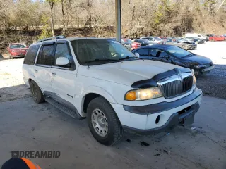 1998 Lincoln Navigator with VIN 5LMEU27L4WLJ06814, listed as a Copart auction lot 87290504 with 204,185 mi miles and Salvage title. Bid and sale history available at DreamBid. Image 4.