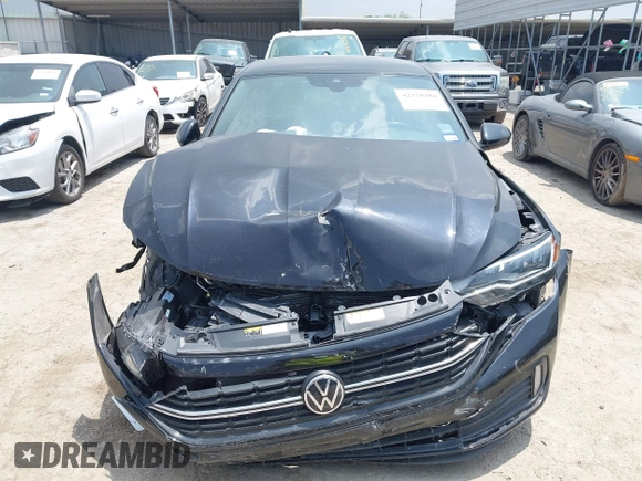 2024 Volkswagen Jetta Sport with VIN 3VWAM7BU3RM018730, listed as a IAAI auction lot 42158484 with 19,482 mi miles and . Bid and sale history available at DreamBid. Image 12.