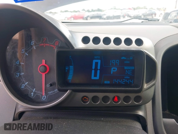 2013 Chevrolet Sonic LS with VIN 1G1JA5SH4D4138164, listed as a IAAI auction lot 42677319 with 144,244 mi miles and . Bid and sale history available at DreamBid. Image 7.