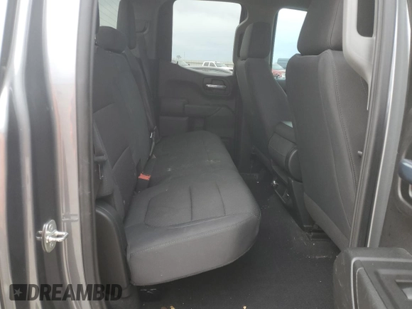 2020 Chevrolet Silverado 1500 Custom with VIN 1GCRWBEH3LZ332479, listed as a Copart auction lot 88809145 with 54,834 mi miles and Salvage Title. Bid and sale history available at carsss.com. Image 10.