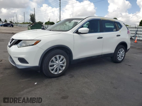2016 Nissan Rogue SL with VIN 5N1AT2MT6GC783602, listed as a Copart auction lot 54310555 with 94,594 mi miles and Salvage Title. Bid and sale history available at DreamBid. Image 1.