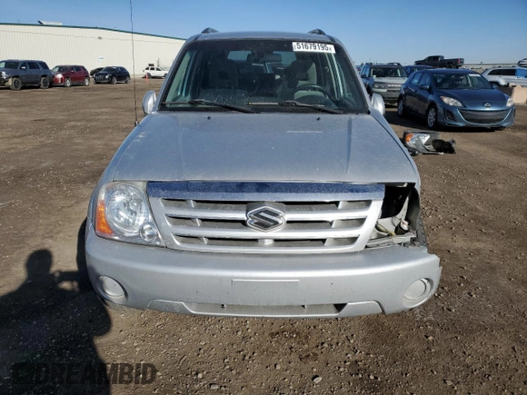 2004 Suzuki XL-7 LX with VIN JS3TX92V744101106, listed as a Copart auction lot 51679195 with 181,634 mi miles and Salvage Title. Bid and sale history available at carsss.com. Image 5.