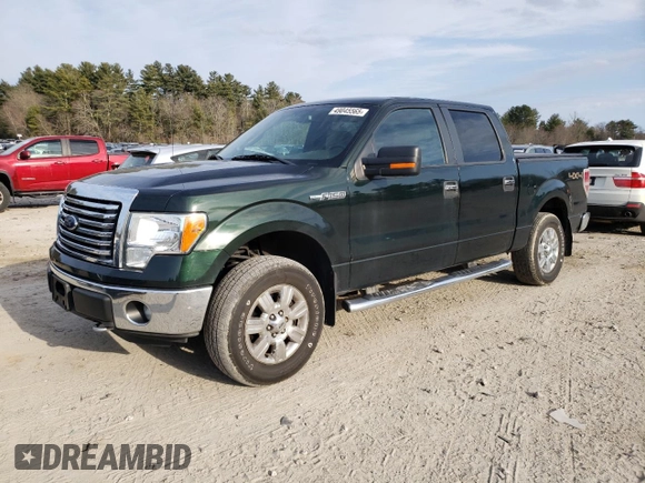 2012 Ford F-150 XL with VIN 1FTFW1EFXCFC46888, listed as a Copart auction lot 49045565 with 125,418 mi miles and Clean Title. Bid and sale history available at carsss.com. Image 1.