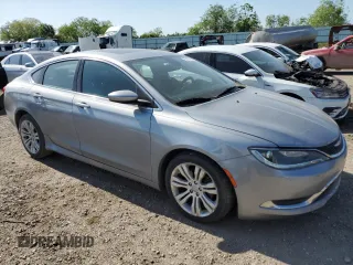 2015 Chrysler 200 Limited with VIN 1C3CCCAB1FN672686, listed as a Copart auction lot 52155565 with 117,710 mi miles and Salvage Title. Bid and sale history available at carsss.com. Image 4.