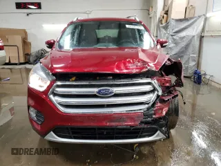 2017 Ford Escape Titanium with VIN 1FMCU0JD0HUE13538, listed as a Copart auction lot 49396125 with 36,733 mi miles and Salvage Title. Bid and sale history available at carsss.com. Image 5.