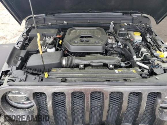 2021 Jeep Wrangler Unlimited Sport S with VIN 1C4HJXDN2MW550186, listed as a Copart auction lot 50870255 with 39,540 mi miles and Salvage Title. Bid and sale history available at carsss.com. Image 11.