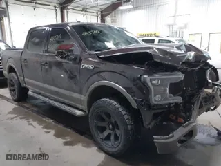 2018 Ford F-150 XL with VIN 1FTEW1EG0JKD08033, listed as a IAAI auction lot 41434712 with 110,386 mi miles. Bid and sale history available at carsss.com. Image 1.
