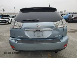 2007 Lexus RX 350 with VIN JTJHK31U872021187, listed as a Copart auction lot 60369145 with 126,093 mi miles and Salvage title. Bid and sale history available at DreamBid. Image 6.