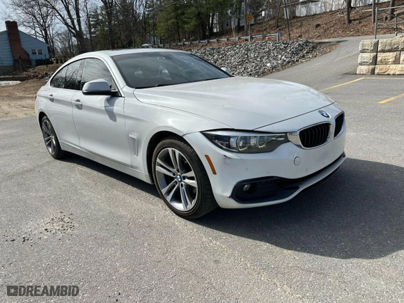 2018 BMW 4 Series 430i xDrive with VIN WBA4J3C50JBL03595, listed as a Copart auction lot 51268485 with NaN miles and Clean Title. Bid and sale history available at carsss.com. Image 4.