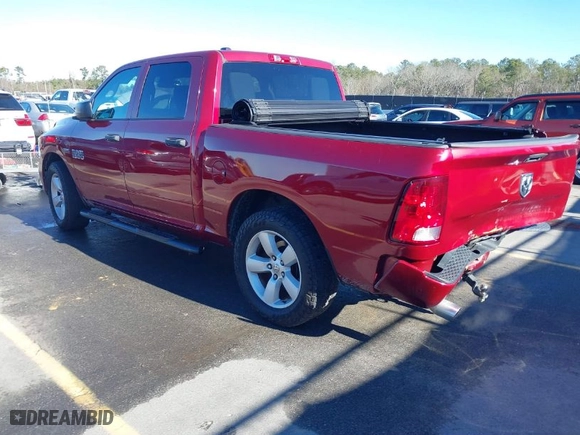 2014 Ram 1500 Express with VIN 1C6RR6KT9ES458520, listed as a IAAI auction lot 41259742 with 89,064 mi miles. Bid and sale history available at carsss.com. Image 3.