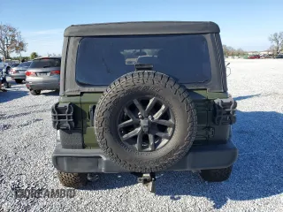 2023 Jeep Wrangler Sport S with VIN 1C4HJXDN7PW674152, listed as a Copart auction lot 46481705 with Not Provided miles and Salvage Title. Bid and sale history available at DreamBid. Image 6.