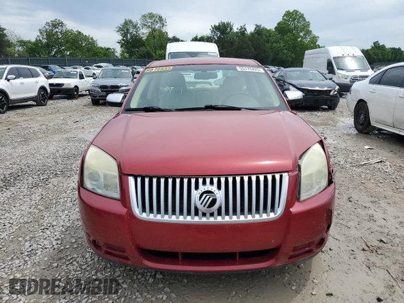 2009 Mercury Sable Premier with VIN 1MEHM42W29G617239, listed as a Copart auction lot 55176425 with 191,208 mi miles and Salvage title. Bid and sale history available at DreamBid. Image 5.