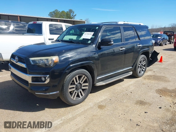 2014 Toyota 4Runner SR5 with VIN JTEZU5JR2E5074807, listed as a IAAI auction lot 41730326 with 144,383 mi miles and . Bid and sale history available at DreamBid. Image 17.