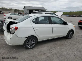 2019 Mitsubishi Mirage G4 ES with VIN ML32F3FJ5KHF00920, listed as a Copart auction lot 53037125 with 37,393 mi miles and Salvage Title. Bid and sale history available at carsss.com. Image 3.