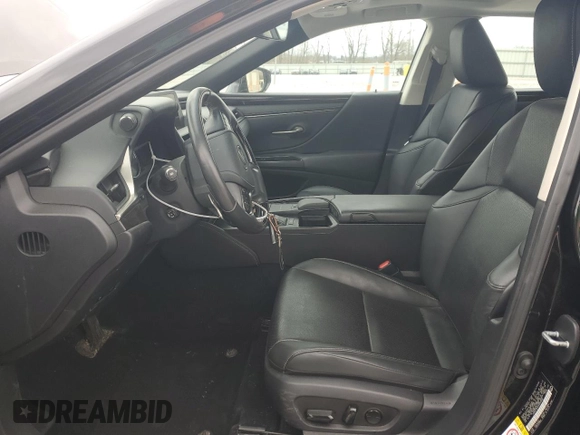 2019 Lexus ES 350 with VIN 58ABZ1B12KU030028, listed as a Copart auction lot 52530685 with 47,322 mi miles and Salvage Title. Bid and sale history available at DreamBid. Image 7.