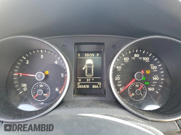 2014 Volkswagen Jetta SportWagen TDI w/Sunroof with VIN 3VWPL7AJ1EM618046, listed as a Copart auction lot 41590065 with 203,478 mi miles and Salvage Title. Bid and sale history available at carsss.com. Image 9.