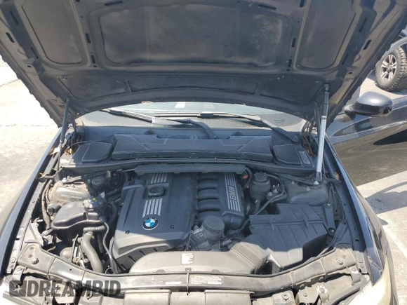 2011 BMW 3 Series 328i with VIN WBAPH5C52BA446396, listed as a Copart auction lot 62538425 with 129,847 mi miles and Salvage title. Bid and sale history available at DreamBid. Image 11.