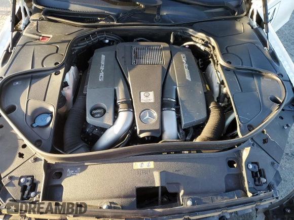 2016 Mercedes-Benz S-Class AMG S 63 with VIN WDDUG7JB2GA237685, listed as a Copart auction lot 36030283 with 0 mi miles. Bid and sale history available at carsss.com. Image 12.