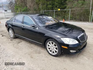 2008 Mercedes-Benz S-Class 5.5L V8 with VIN WDDNG86X98A188968, listed as a Copart auction lot 54815655 with 187,815 mi miles and Clean Title. Bid and sale history available at carsss.com. Image 4.