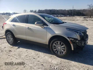 2017 Cadillac XT5 FWD with VIN 1GYKNARS0HZ124016, listed as a Copart auction lot 43510905 with 10,552 mi miles and Salvage Title. Bid and sale history available at carsss.com. Image 4.