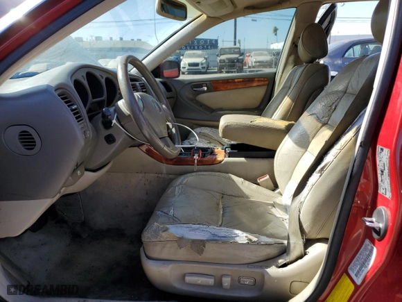 1998 Lexus GS 300 Luxury Perform Sdn with VIN JT8BD68S1W0001428, listed as a Copart auction lot 76939694 with 204,519 mi miles and Salvage Title. Bid and sale history available at carsss.com. Image 7.