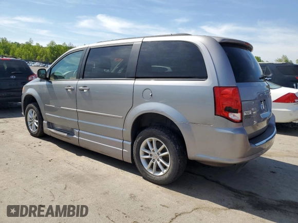 2013 Dodge Grand Caravan SXT with VIN 2C4RDGCG9DR628406, listed as a Copart auction lot 56484915 with 16,823 mi miles and Clean Title. Bid and sale history available at DreamBid. Image 2.