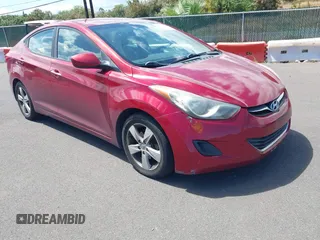 2013 Hyundai Elantra GLS z VIN 5NPDH4AEXDH331625, wystawiony jako IAAI lot #42375317 z przebiegiem 142 271 mil mil oraz . Historia ofert i sprzedaży dostępna na DreamBid. Obrazek 1.