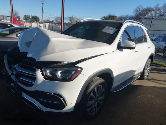 2022 Mercedes-Benz GLE with VIN 4JGFB4KB7NA746548, listed as a IAAI auction lot 41515600 with 22,976 mi miles. Bid and sale history available at carsss.com. Image 18.