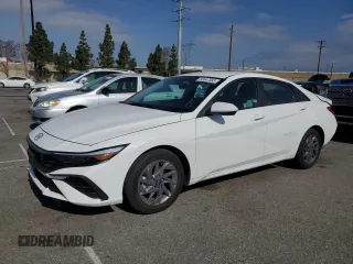 2024 Hyundai Elantra SEL with VIN KMHLM4DGXRU779098, listed as a Copart auction lot 55647335 with 17,359 mi miles and Salvage title. Bid and sale history available at DreamBid. Image 1.