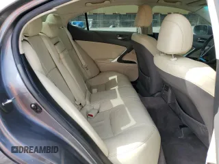 2013 Lexus IS 250 with VIN JTHBF5C24D5192600, listed as a Copart auction lot 58946155 with 144,022 mi miles and Salvage title. Bid and sale history available at DreamBid. Image 10.