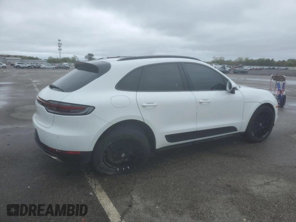 2019 Porsche Macan with VIN WP1AA2A54KLB04594, listed as a Copart auction lot 57502195 with 43,681 mi miles and Salvage title. Bid and sale history available at DreamBid. Image 3.