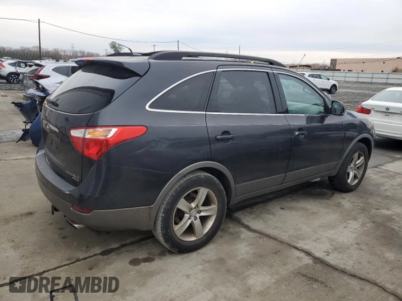 2007 Hyundai Veracruz GLS with VIN KM8NU73C97U005625, listed as a Copart auction lot 81715314 with 168,530 mi miles and Clean Title. Bid and sale history available at DreamBid. Image 3.