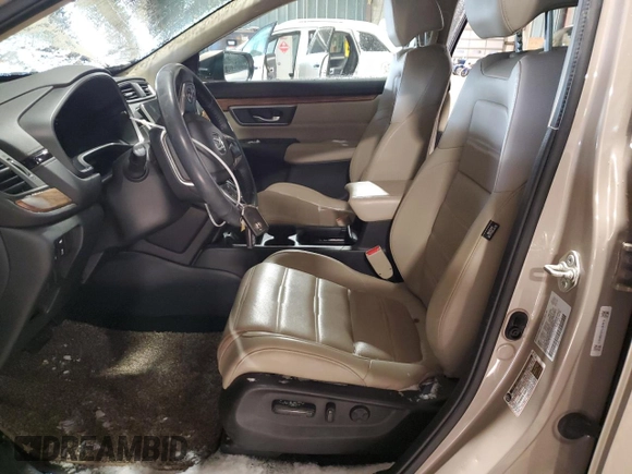 2017 Honda CR-V Touring with VIN 5J6RW2H90HL045674, listed as a Copart auction lot 82301294 with 93,587 mi miles and Salvage Title. Bid and sale history available at carsss.com. Image 7.